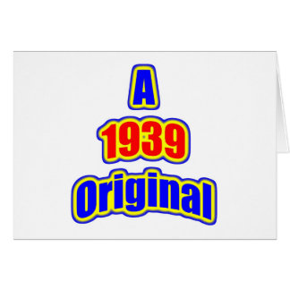 1939 röda original- Bl Hälsningskort