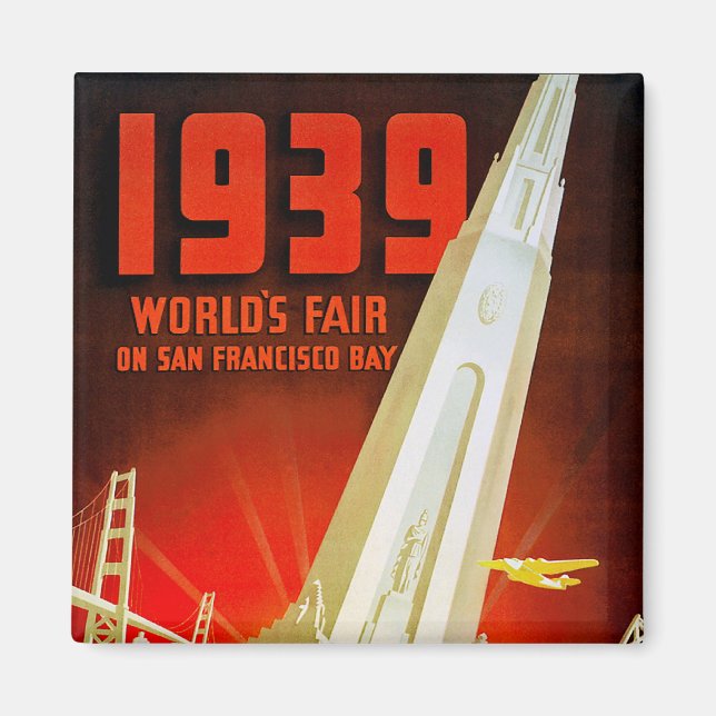 1939 World Fair San Francisco Magnet (Framsidan)