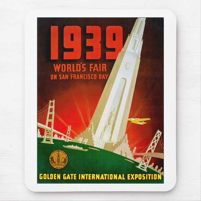 1939 World Fair San Francisco Musmatta (Framsidan)