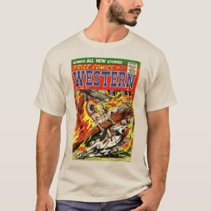 1940 års PRIZE-Tecknader Western T-Shirt