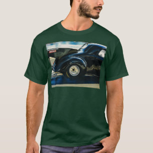 1940 Black Willys Coupe Drag-bil T Shirt