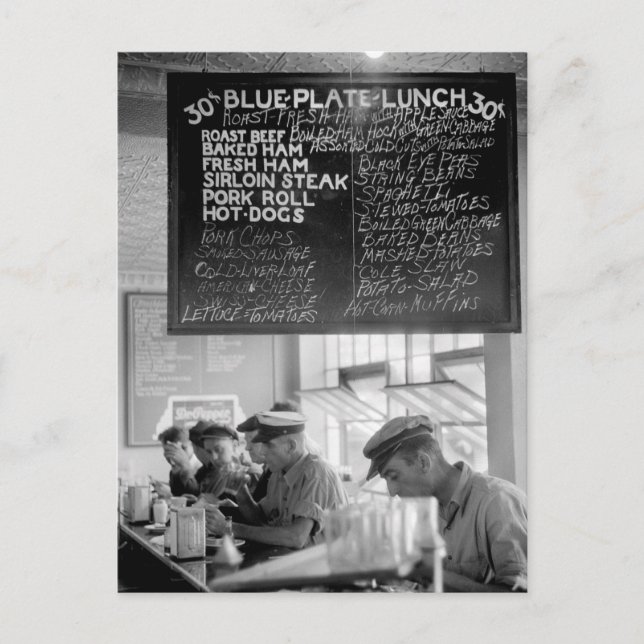 1940, Cafe Vykort (Framsida)