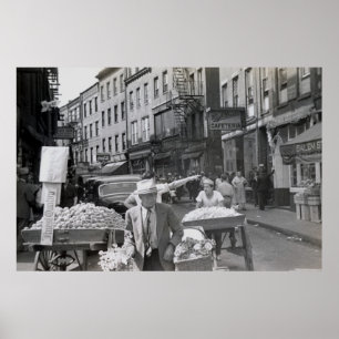 1940 North End, Boston Poster