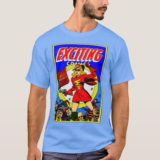 1940:S EXCITING Tecknads T-Shirt (Framsida)