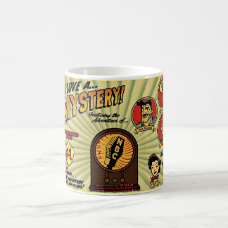 1940; s radiosände gåtamuggar kaffemugg