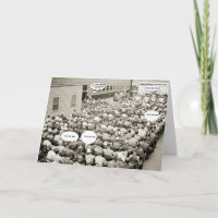 1940:S WWII-RUNDA AV MÄNNISKOR TAL BUBBLES PHOTO