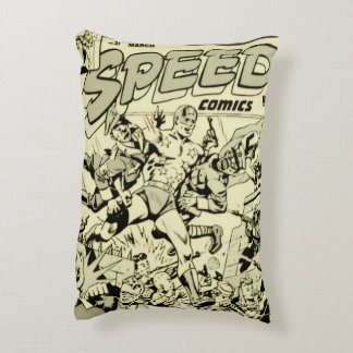 1940-tal SPEED Comics Actionkudde Prydnadskudde