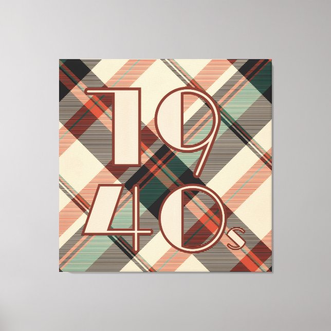 1940-talet canvastryck (Framsida)