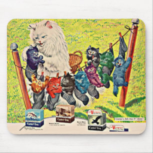 1940-talet Carters katt och kattungar i Bläck och  Musmatta