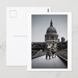 1940-talet på Millennium Bridge London (6331) Vykort