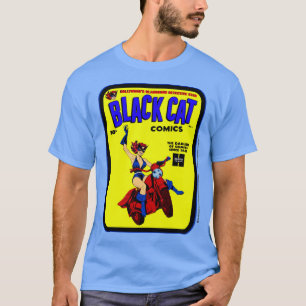 1940-talets Black Cat Comics T-Shirt