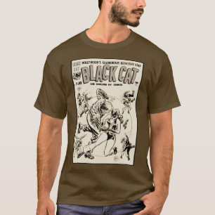 1940-talets Black Cat Comics T-Shirt