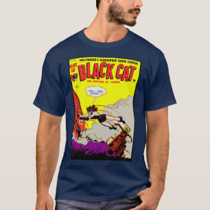 1940-talets Black Cat-serietröja T Shirt