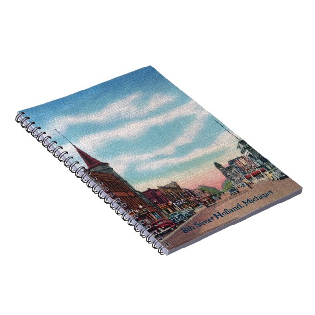 1940-talets Holland Michigan-dator Anteckningsbok (Högra Sidan)