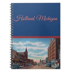 1940-talets Holland Michigan-dator Anteckningsbok
