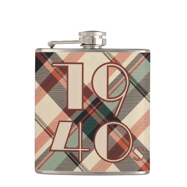 1940-talets Metall-kolv Fickplunta (Framsidan)