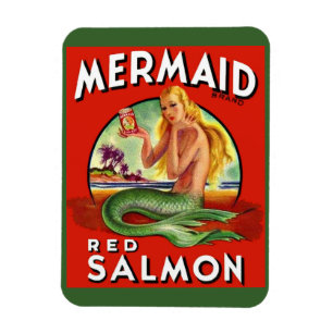 1940-talets Sjöjungfru Salmon kan märkas Magnet