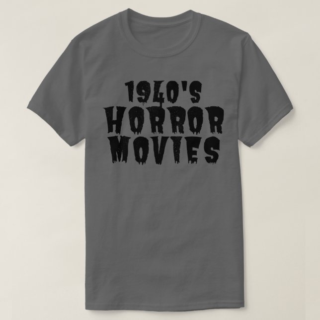 1940-talets skräckutslag 1 t shirt (Design framsida)