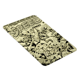 1940-talets SPEED Comics Magnet