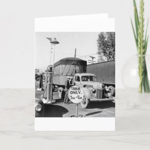 1940-talets stopp i Lastbil Kort