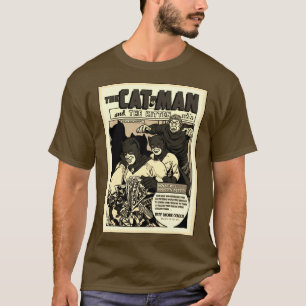 1940-talets The Cat-Man och The Kitten T-Shirt