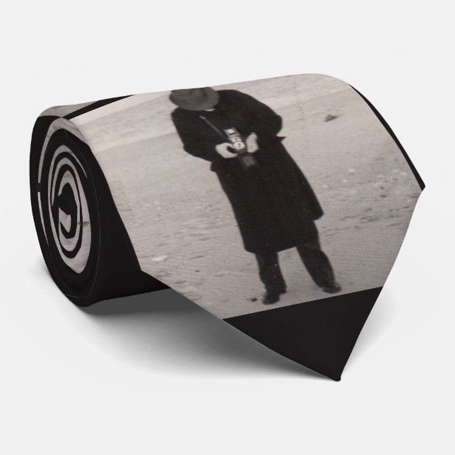 1940-tals fotograf på stranden slips (Rullad)