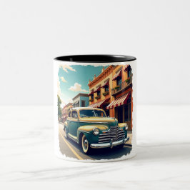 1940-tals Vintage Bil Mugg