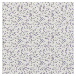 1940-tals Vintage Timjan & Denim Blommig Konst Tyg