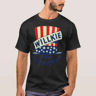 1940 Willkie till president T Shirt