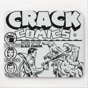 1940's Classic Crack Tecknads Mousepad Musmatta