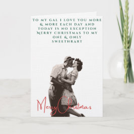 1940's Vintage Valentines card Kort