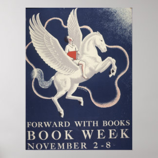 1941 Barns Bok-vecka Poster