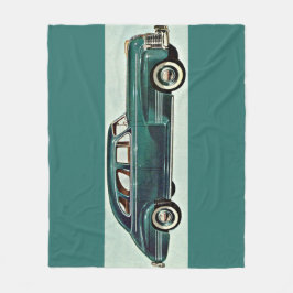 1941 Deluxe Torpedo 4-dörrsbil Fleecefilt