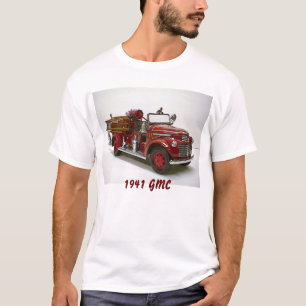 1941 GMC avfyrar motorpumperen T Shirt