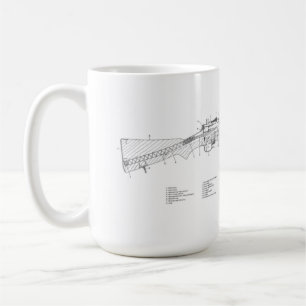 1941 Johnson Schematic Kaffemugg