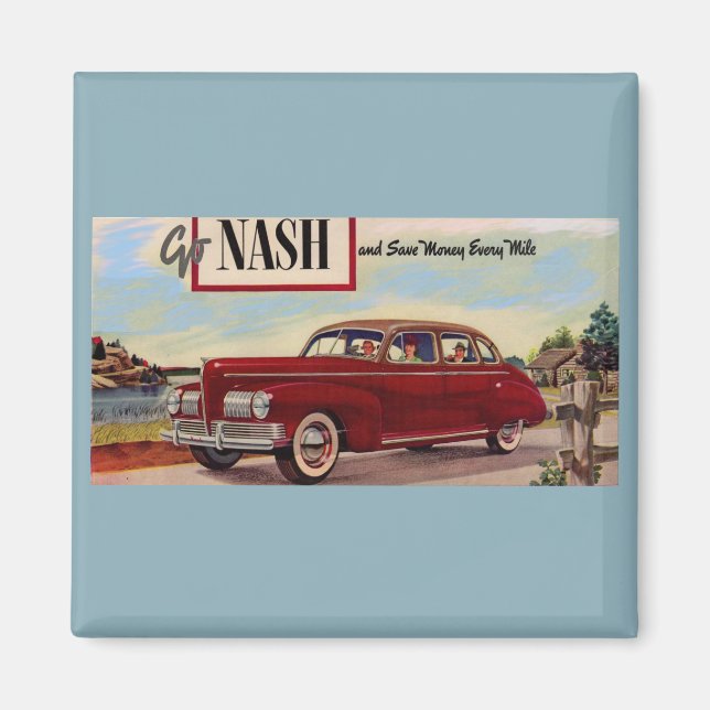 1941 Nash-bilad Magnet (Framsidan)