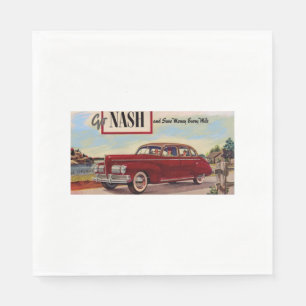 1941 Nash-bilad Pappersservett