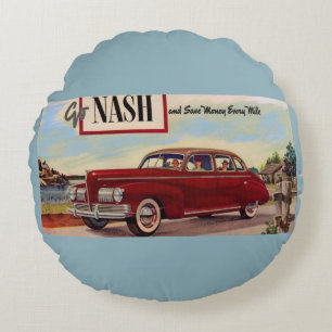 1941 Nash-bilad Rund Kudde