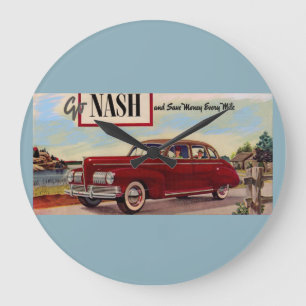 1941 Nash-bilad Stor Klocka