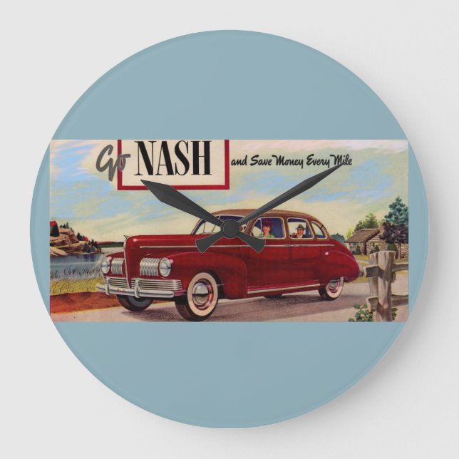 1941 Nash-bilad Stor Klocka (Framsida)