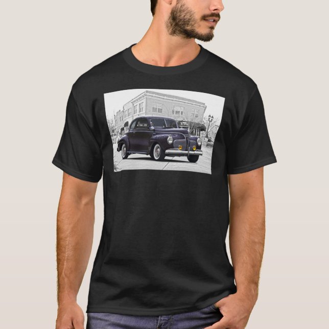 1941 Plymouth Speciell Deluxe Coupe I Classic T-Sh T Shirt (Framsida)