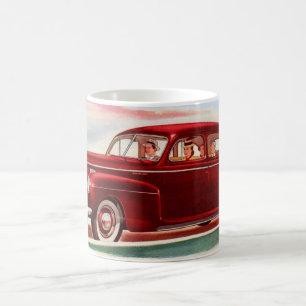 1941 röd kvicksilver 8 kaffemugg