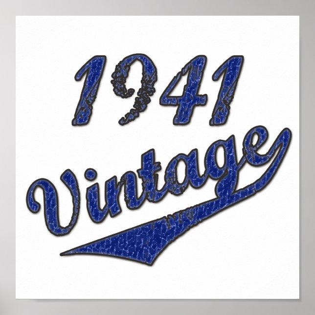 1941 Vintage Poster (Framsidan)