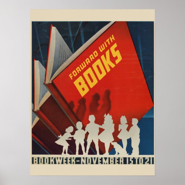 1942 Barns Bok-vecka Poster (Framsidan)