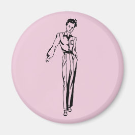 1942 Ladies Slacks Ad Magnet