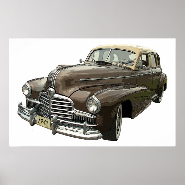 1942 Pontiac Poster (Framsidan)