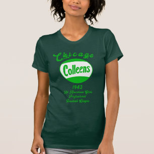 1943 Chicago Colleens AAGPB ⚾ Baseball History T Shirt