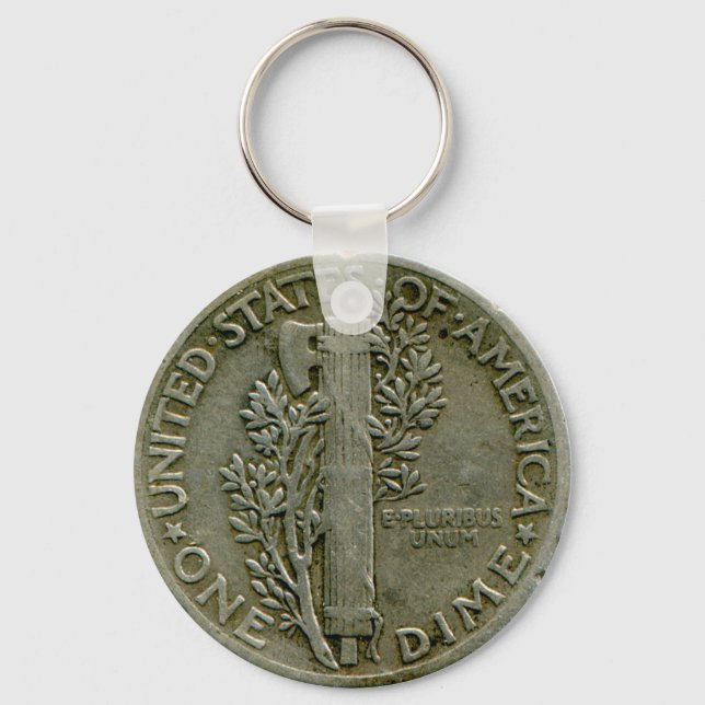 1943 US Mercury Dme reverse keychain Nyckelring (Framsida)