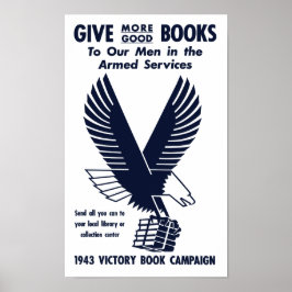 1943 Victory Bok Kampanj - WWII Poster
