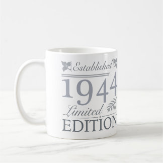 1944 års Begränsada utgåva 80 år gammal Kaffemugg